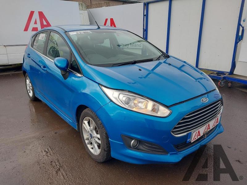 2014 FORD FIESTA ZETEC 998cc TURBO PETROL MANUAL 5 Speed 5 DOOR HATCHBACK