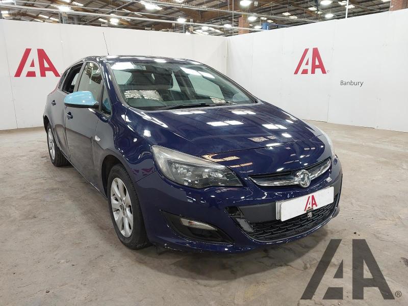 2014 VAUXHALL ASTRA DESIGN 1598cc PETROL AUTOMATIC 6 Speed 5 DOOR HATCHBACK