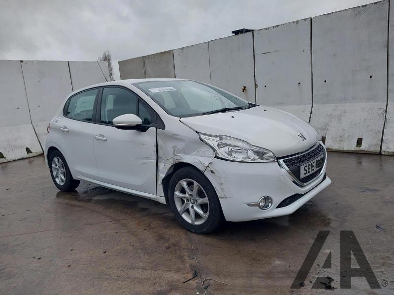 2015 PEUGEOT 208 ACTIVE 999cc PETROL MANUAL 5 DOOR HATCHBACK