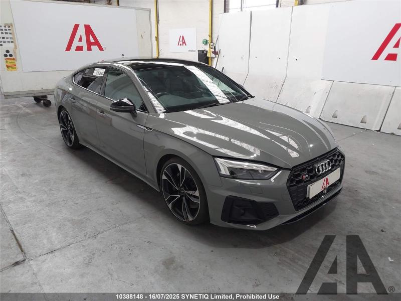 2020 AUDI A5 S5 SPORTBACK TDI QUATTRO EDITI 2967cc TURBO DIESEL AUTOMATIC 5 DOOR HATCHBACK