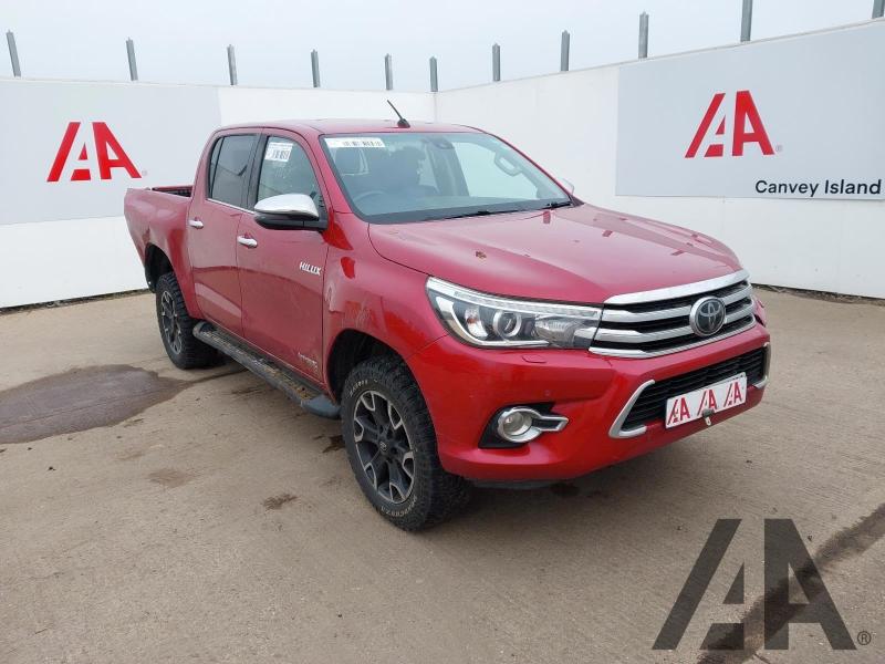 2019 TOYOTA HI-LUX INVINCIBLE X 4WD D-4D DCB 2393cc TURBO DIESEL AUTOMATIC PICK UP