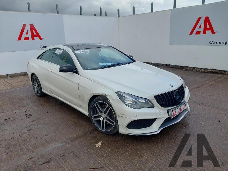 2015 MERCEDES E-CLASS E220 BLUETEC AMG LINE 2143cc TURBO DIESEL AUTOMATIC 2 DOOR COUPE