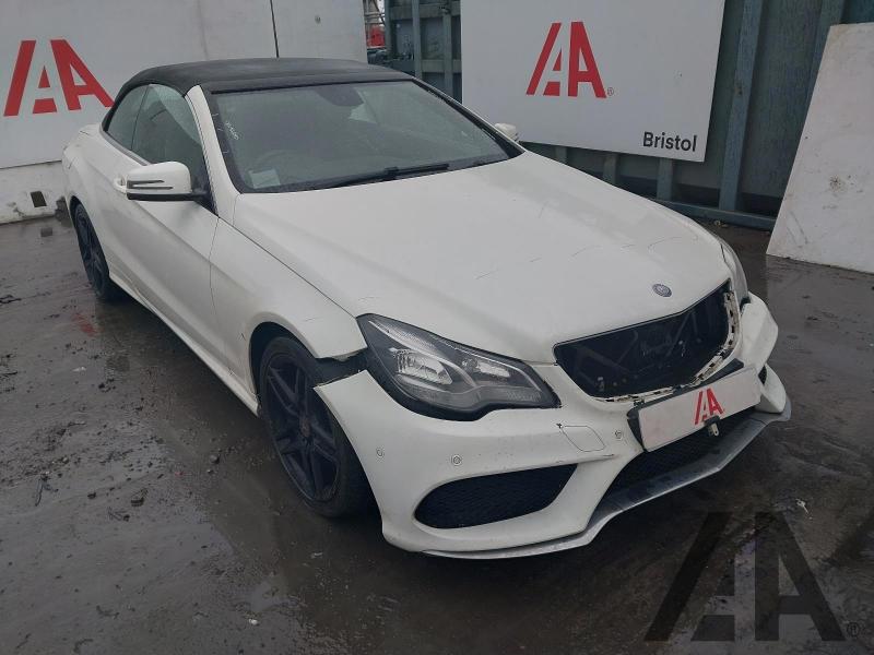 2013 MERCEDES E-CLASS E250 CDI AMG SPORT 2143cc TURBO DIESEL AUTOMATIC 2 DOOR CONVERTIBLE