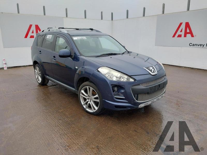 2008 PEUGEOT 4007 SE HDI 2179cc TURBO DIESEL MANUAL 6 Speed 5 DOOR ESTATE