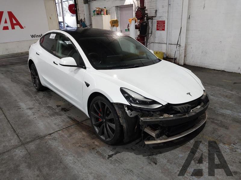 2019 TESLA MODEL 3 PERFORMANCE AWD ELECTRIC DIRECT DRIVE 5 DOOR HATCHBACK