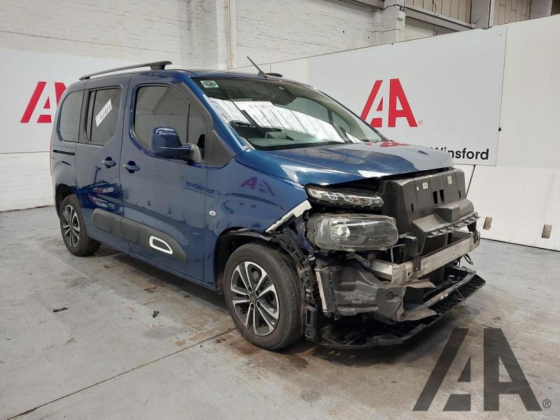 2019 CITROEN BERLINGO BLUEHDI FLAIR M S/S EAT8 1499cc TURBO DIESEL AUTOMATIC 8 Speed 5 DOOR MPV