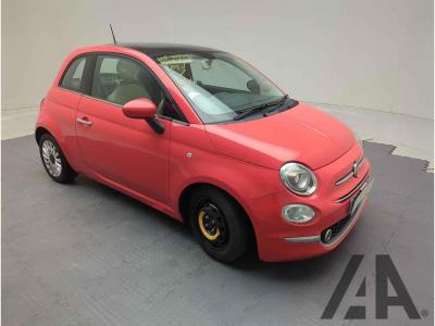 Image of 2016 FIAT 500 LOUNGE 1242cc PETROL MANUAL 3 DOOR HATCHBACK