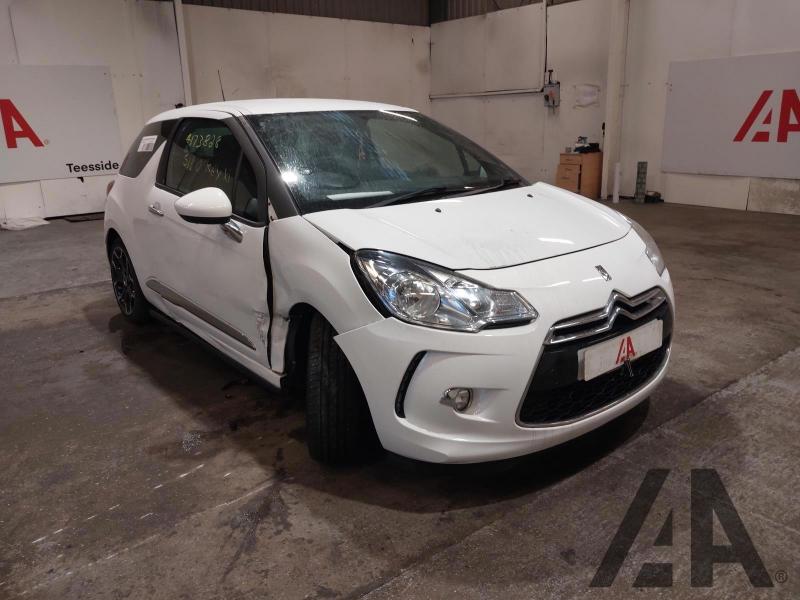 2015 DS 3 BLUEHDI DSTYLE S/S 1560cc TURBO DIESEL MANUAL 3 DOOR HATCHBACK