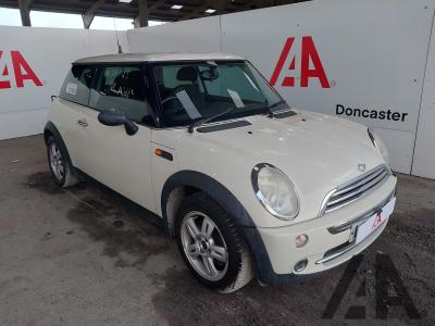 Image of 2005 MINI HATCH ONE 1598cc PETROL MANUAL 5 Speed 3 DOOR HATCHBACK