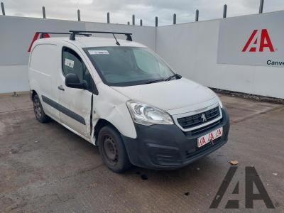 Image of 2016 PEUGEOT PARTNER BLUE HDI PROFESSIONAL L1 1560cc TURBO DIESEL MANUAL 5 Speed PANEL VAN
