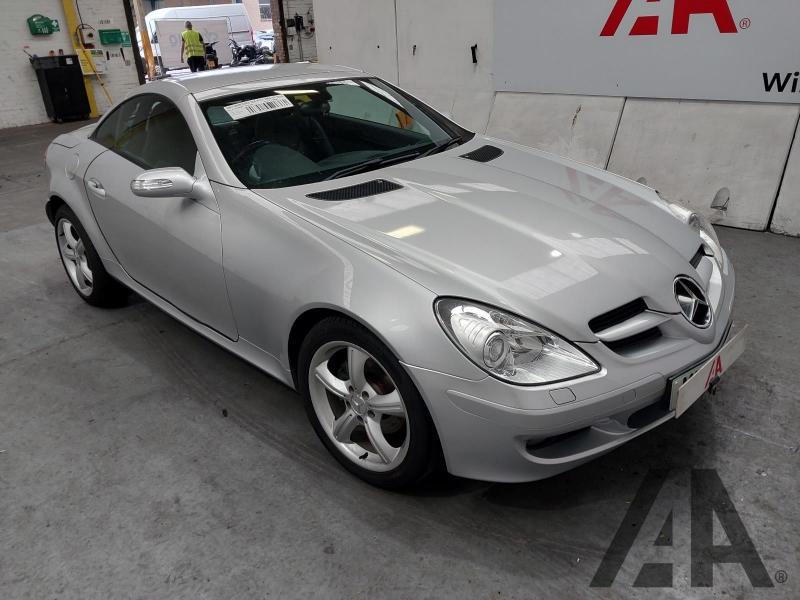 2007 MERCEDES SLK SLK200 KOMPRESSOR 1796cc SUPER PETROL AUTOMATIC 5 Speed 2 DOOR CONVERTIBLE