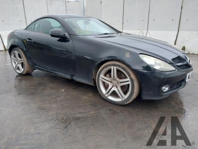 Image of 2009 MERCEDES SLK SLK200 KOMPRESSOR 1796cc SUPER PETROL MANUAL 6 Speed 2 DOOR CONVERTIBLE
