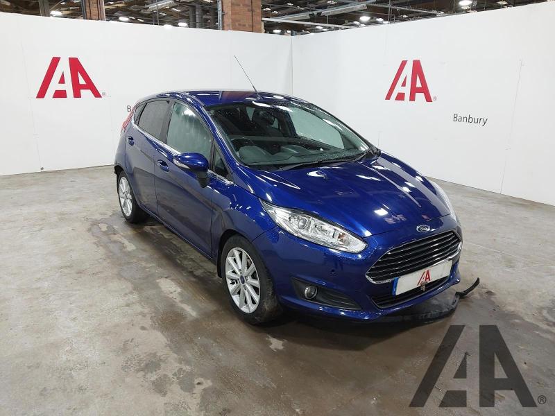 2015 FORD FIESTA TITANIUM TDCI 1499cc TURBO DIESEL MANUAL 5 Speed 5 DOOR HATCHBACK