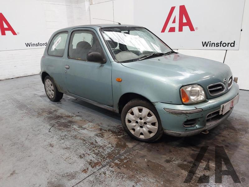 2002 NISSAN MICRA S 998cc PETROL MANUAL 5 Speed 3 DOOR HATCHBACK