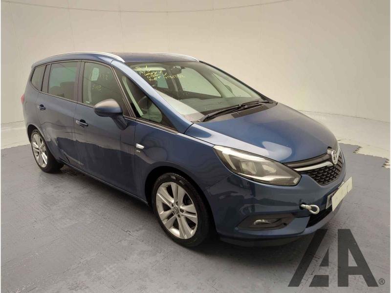 2017 VAUXHALL ZAFIRA TOURER SRI NAV 1364cc TURBO PETROL MANUAL 5 DOOR MPV