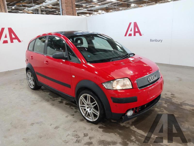 2003 AUDI A2 TDI SE 1422cc TURBO DIESEL MANUAL 5 Speed 5 DOOR HATCHBACK