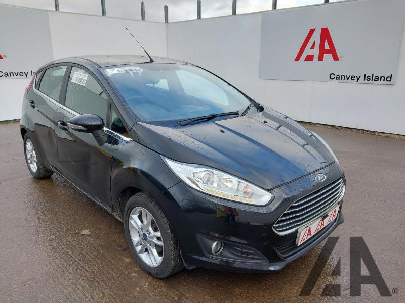 2015 FORD FIESTA ZETEC 1242cc PETROL MANUAL 5 Speed 5 DOOR HATCHBACK