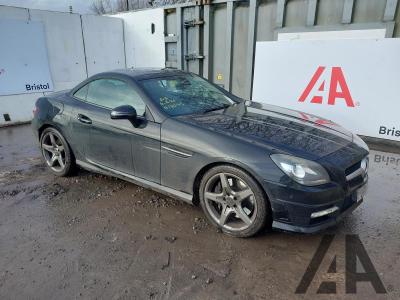 Image of 2013 MERCEDES SLK SLK250 CDI BLUEEFFICIENCY AMG 2143cc TURBO DIESEL AUTOMATIC 7 Speed 2 DOOR CONVERTIBLE
