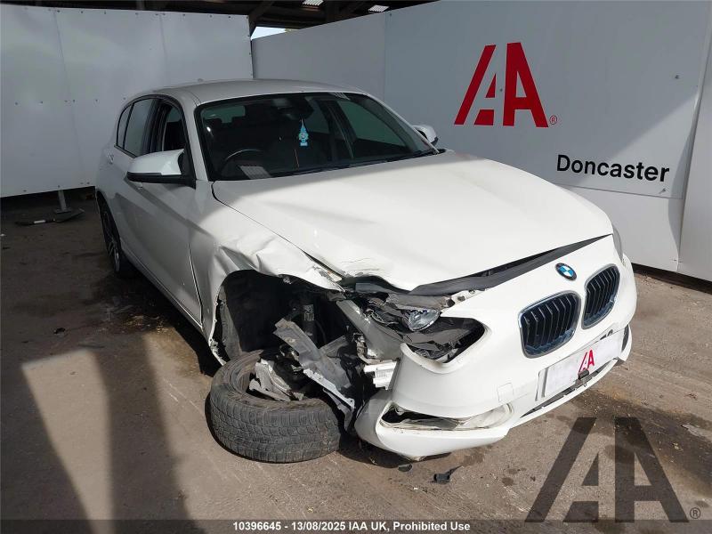 2013 BMW 1 SERIES 116D SPORT 1995cc TURBO DIESEL MANUAL 5 DOOR HATCHBACK