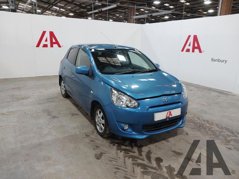 2013 MITSUBISHI MIRAGE 3 1193cc PETROL CVT 1 Speed 5 DOOR HATCHBACK