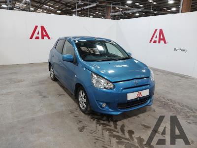 Image of 2013 MITSUBISHI MIRAGE 3 1193cc PETROL CVT 1 Speed 5 DOOR HATCHBACK