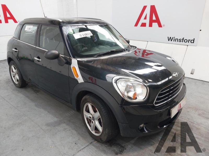 2013 MINI COUNTRYMAN ONE D 1598cc TURBO DIESEL MANUAL 6 Speed 5 DOOR HATCHBACK