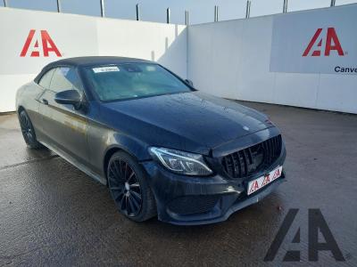 Image of 2017 MERCEDES C-CLASS C 250 D AMG LINE PREMIUM PLUS 2143cc TURBO DIESEL AUTOMATIC 2 DOOR CONVERTIBLE