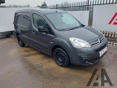 Image of 2016 CITROEN BERLINGO 625 LX L1 BLUEHDI ETG6 1560cc TURBO DIESEL AUTOMATIC 6 Speed PANEL VAN