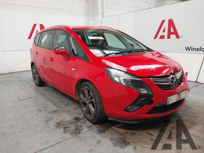 2015 VAUXHALL ZAFIRA TOURER SRI CDTI ECOFLEX S/S 1598cc TURBO DIESEL MANUAL 6 Speed 5 DOOR MPV