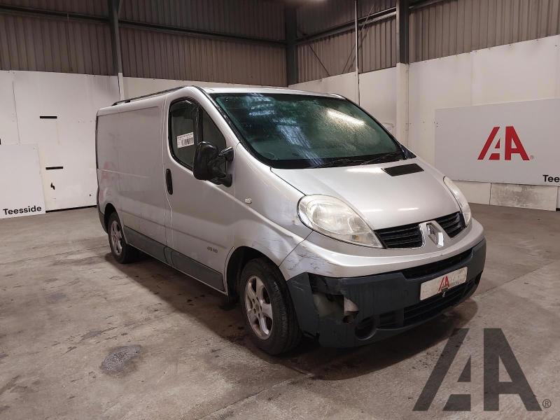 2008 RENAULT TRAFIC SL27 DCI 115 SWB 1996cc TURBO DIESEL MANUAL 6 Speed PANEL VAN