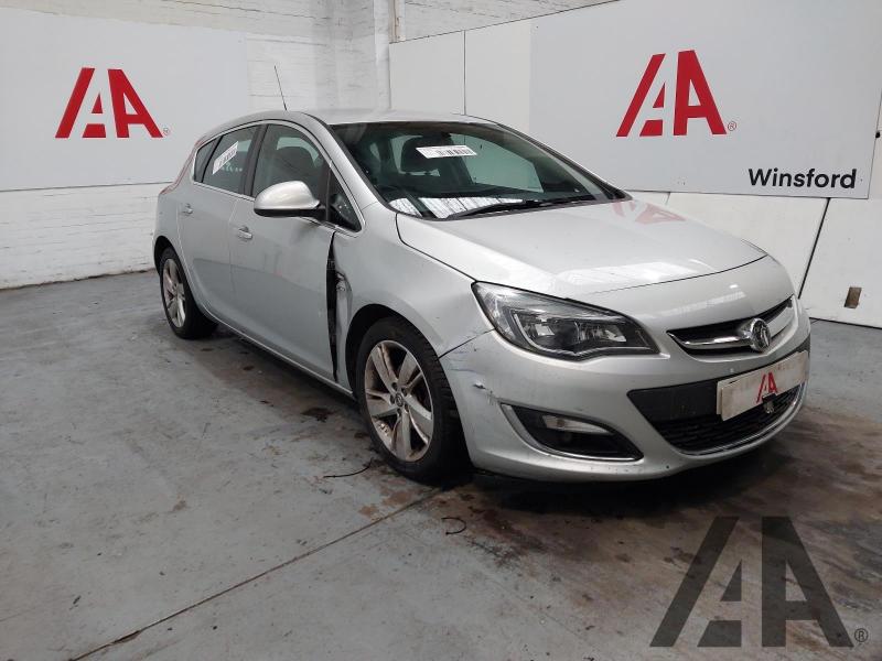 2013 VAUXHALL ASTRA SRI 1598cc PETROL MANUAL 5 Speed 5 DOOR HATCHBACK