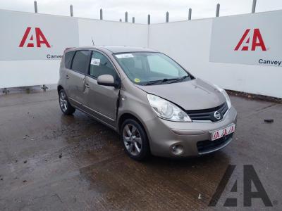 Image of 2012 NISSAN NOTE N-TEC 1598cc PETROL AUTOMATIC 4 Speed 5 DOOR MPV