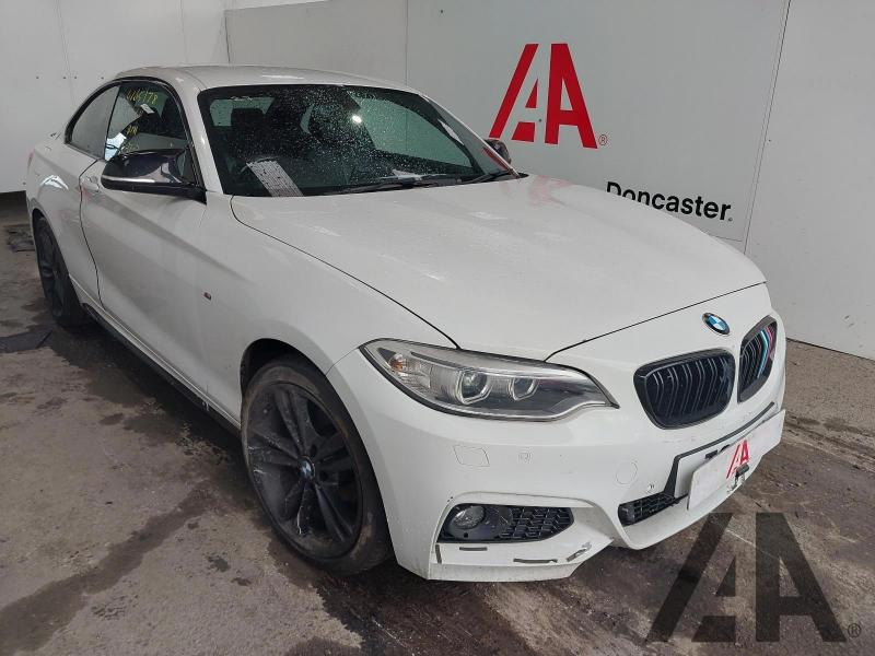 2017 BMW 2 SERIES 218D M SPORT 1995cc TURBO DIESEL AUTOMATIC 2 DOOR COUPE