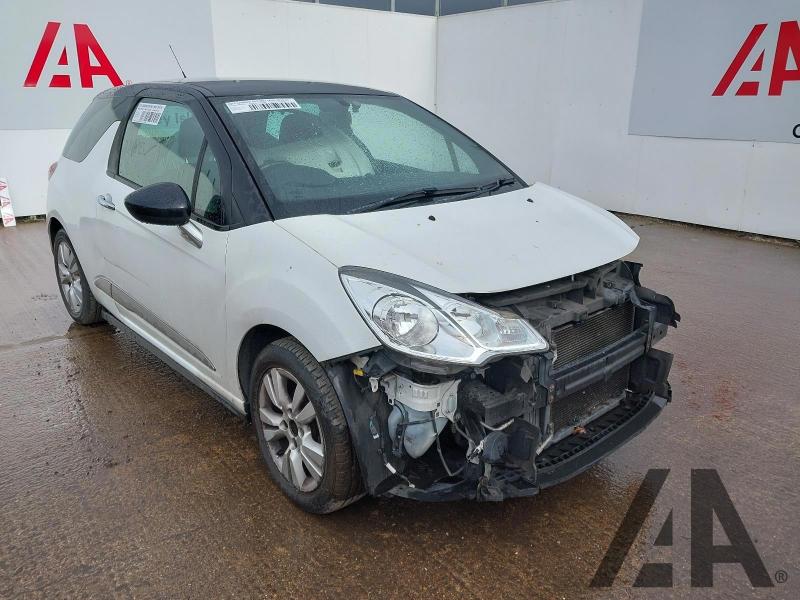 2013 CITROEN DS3 DSTYLE 1598cc PETROL AUTOMATIC 4 Speed 3 DOOR HATCHBACK