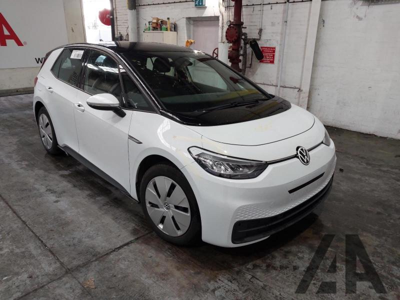 2023 VOLKSWAGEN ID3 LIFE ELECTRIC DIRECT DRIVE 5 DOOR HATCHBACK