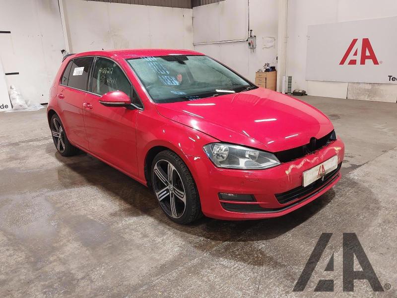 2016 VOLKSWAGEN GOLF MATCH EDITION TDI BMT 1598cc TURBO DIESEL MANUAL 5 Speed 5 DOOR HATCHBACK