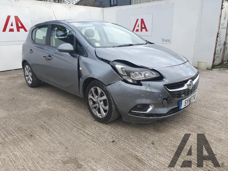 2018 VAUXHALL CORSA SRI NAV 1398cc PETROL MANUAL 5 Speed 5 DOOR HATCHBACK