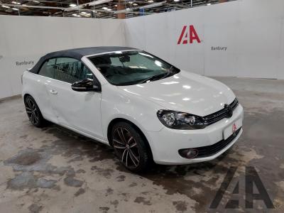 Image of 2012 VOLKSWAGEN GOLF GT TSI 1390cc TURBO PETROL MANUAL 6 Speed 2 DOOR CONVERTIBLE