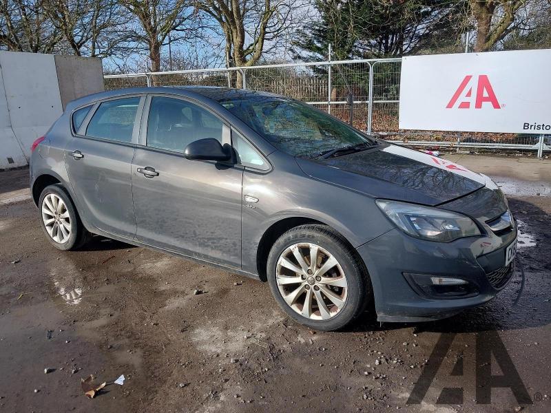2012 VAUXHALL ASTRA ACTIVE 1598cc PETROL MANUAL 5 Speed 5 DOOR HATCHBACK