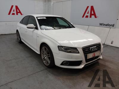 2010 AUDI A4 TDI S LINE SPECIAL EDITION 1968cc TURBO DIESEL MANUAL 6 Speed 4 DOOR SALOON