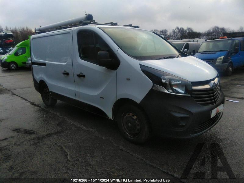 2017 VAUXHALL VIVARO L1H1 2900 CDTI ECOFLEX S/S 1598cc TURBO DIESEL MANUAL 6 Speed PANEL VAN