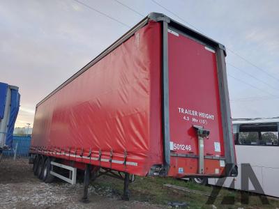 Image of 2012 MONTRACON CURTAINSIDE TRAILER