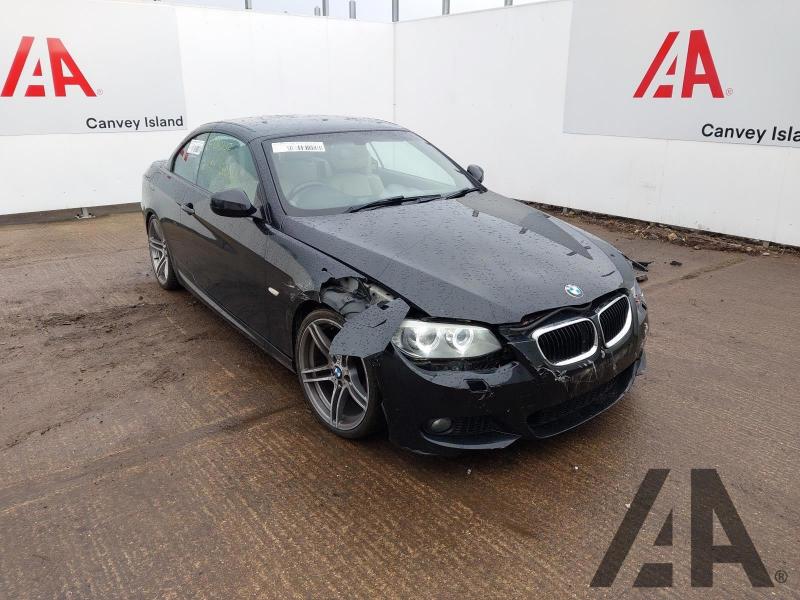 2011 BMW 3 SERIES 320I M SPORT 1995cc PETROL AUTOMATIC 6 Speed 2 DOOR CONVERTIBLE