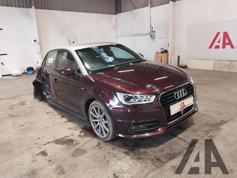 2016 AUDI A1 SPORTBACK TFSI S LINE 1395cc TURBO PETROL MANUAL 5 DOOR HATCHBACK