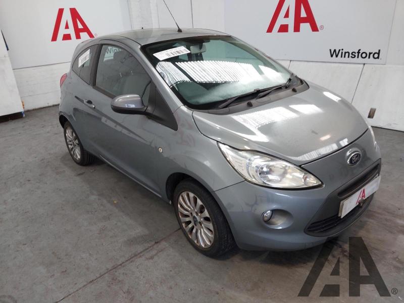 2013 FORD KA ZETEC 1242cc PETROL MANUAL 5 Speed 3 DOOR HATCHBACK