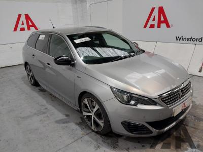 Image of 2016 PEUGEOT 308 BLUE HDI S/S SW GT 1997cc TURBO DIESEL AUTOMATIC 6 Speed 5 DOOR ESTATE