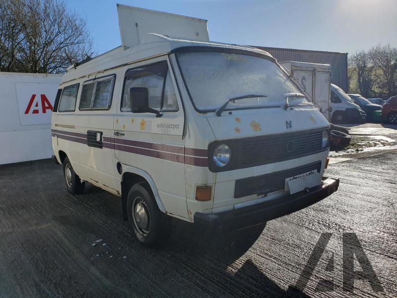1983 VOLKSWAGEN TRANSPORTER CARAVAN 1913cc PETROL MANUAL MOTORHOME