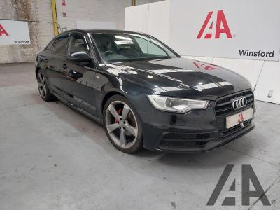 Image of 2014 AUDI A6 TDI ULTRA S LINE BLACK EDITION 1968cc TURBO DIESEL SEMI AUTO 7 Speed 4 DOOR SALOON