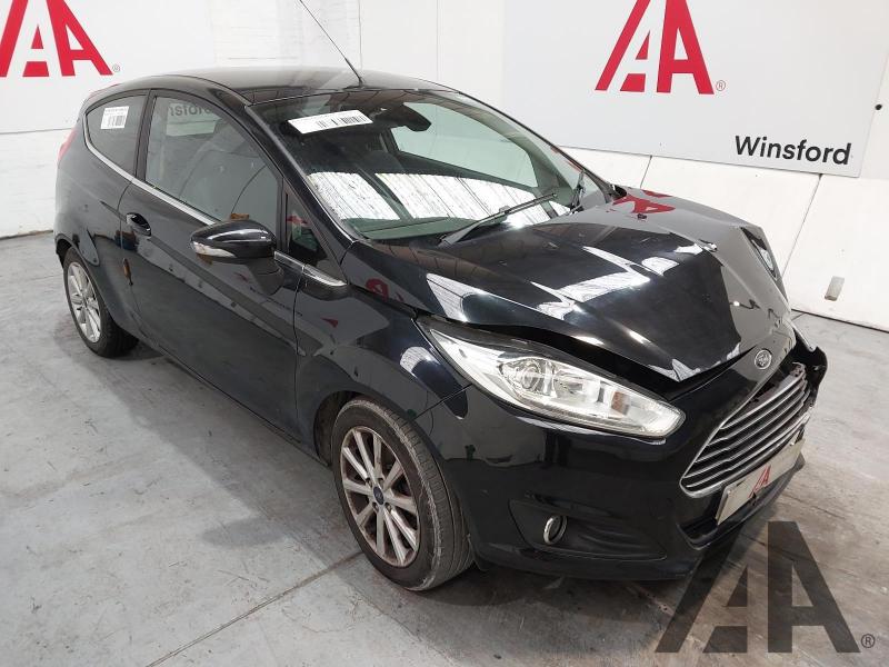 2015 FORD FIESTA TITANIUM TDCI 1499cc TURBO DIESEL MANUAL 5 Speed 3 DOOR HATCHBACK