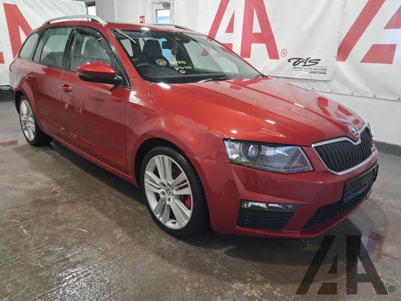 2014 SKODA OCTAVIA VRS TDI CR 1968cc TURBO DIESEL MANUAL 6 Speed 5 DOOR ESTATE